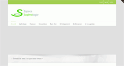 Desktop Screenshot of espace-sophrologie.com