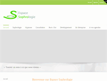 Tablet Screenshot of espace-sophrologie.com